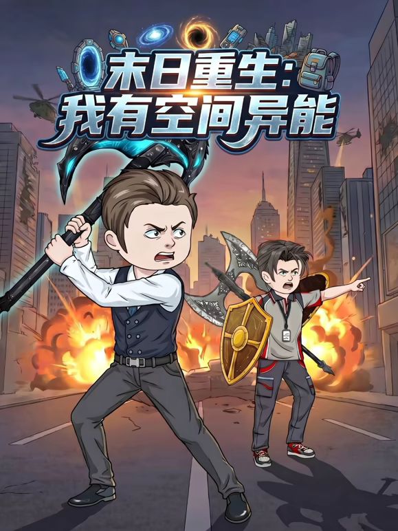 末日重生,我有空间异能海报